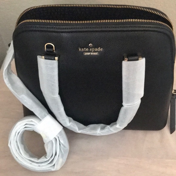 NWT Kate Spade ♠️ Black Satchel Handbag - Picture 10 of 16
